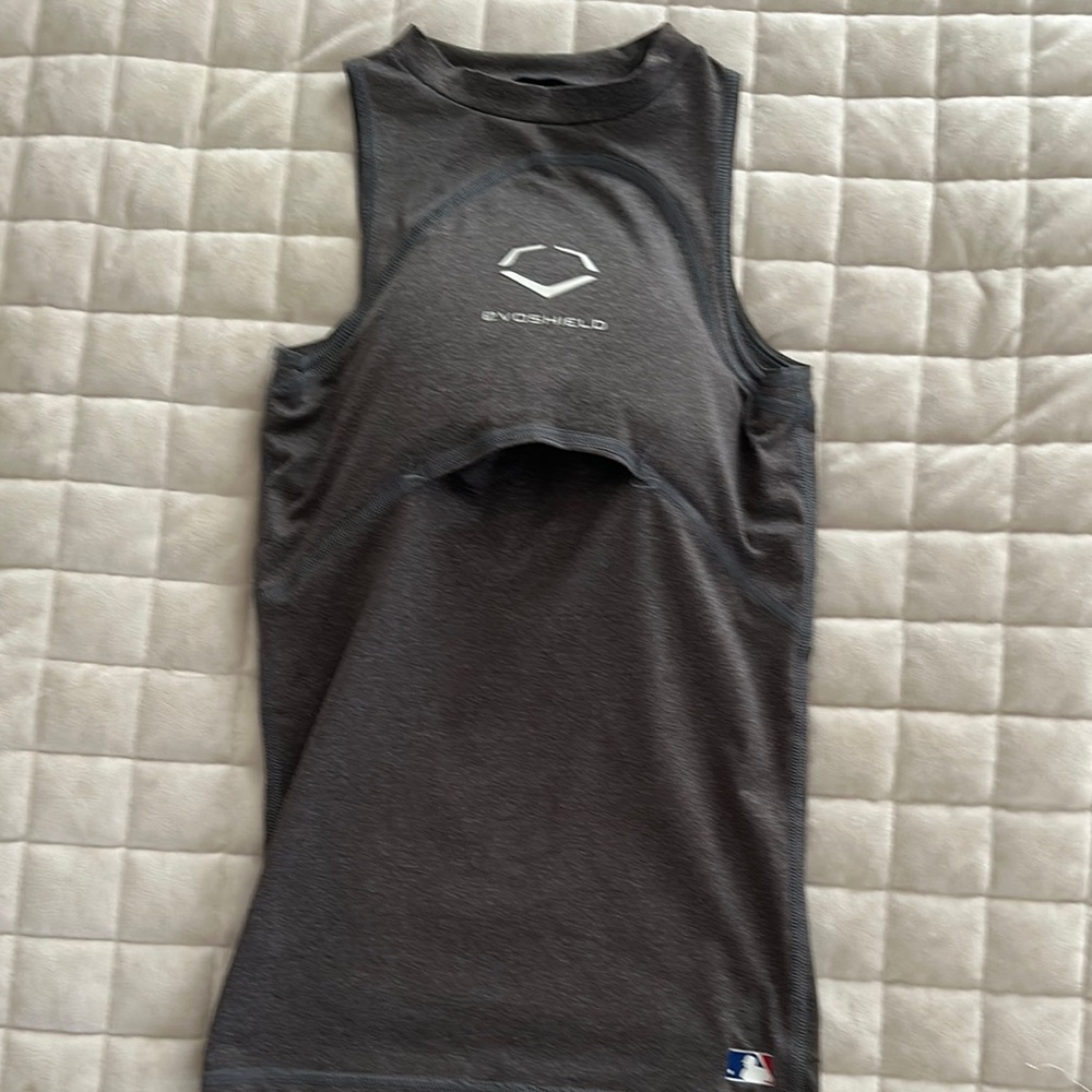 EvoShield Racerback Gray Chest Guard